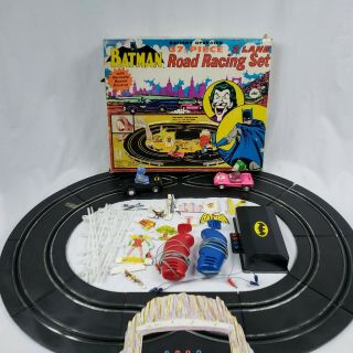 Vintage 1976 Ahi Batman Road Racing Set