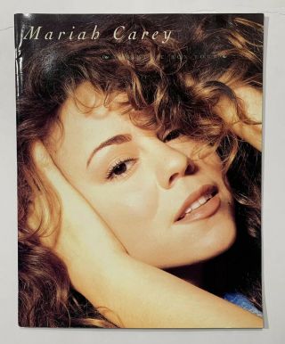Old Vintage Rare 1993 Mariah Carey The Music Box Tour Program Book Vg