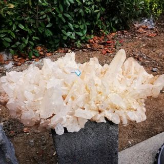 12.  93KG Rare Natural White Quartz Cluster Crystal Specimen Healing 9