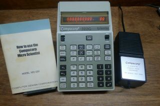 Compucorp 322g Ultra Rare Programmable Scientific Calculator Perfectly