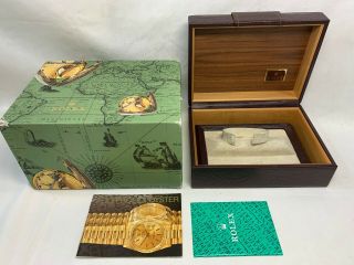 Vintage Rolex Day - Date 18238 Watch Box Case 71.  00.  02 Booklet 0528149