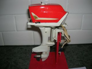Toy Outboard Motor Scot At Water 1958 K&o Battery Operated Boat Vintage Boat
