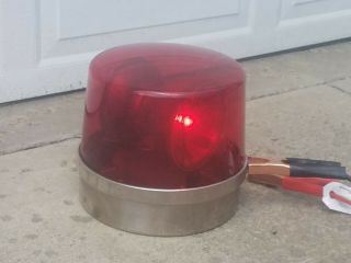 Vintage Unity RV - 26 Beacon Light with Red Dome 3