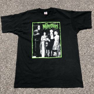 Vintage 90’s The Munsters Tv Show T - Shirt Spooky Monster Addams Family Usa Made