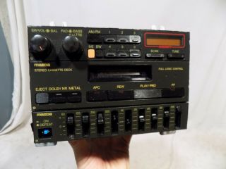 1986 - 91 Mazda Rx - 7 Cassette Radio Se Gsl Vintage 1980s Datsun Rx7,  Center 86 88