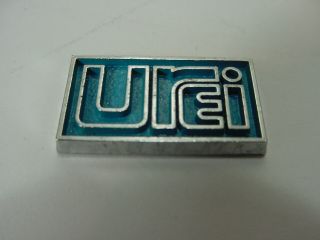 Vintage 1960 ' s - 70 ' s UREI 1176 LA - 4 Compressor Rack Mount Logo Emblem Badge 1 3