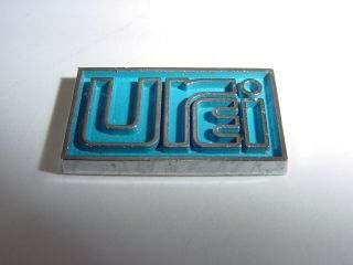 Vintage 1960 ' s - 70 ' s UREI 1176 LA - 4 Compressor Rack Mount Logo Emblem Badge 1 4