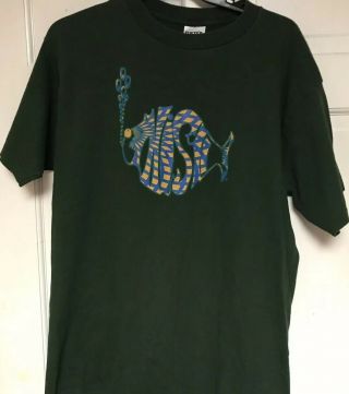 Vintage Tultex “phish 1997 Fall Tour” T - Shirt,  Green Rare 90s,  Men’s Xl