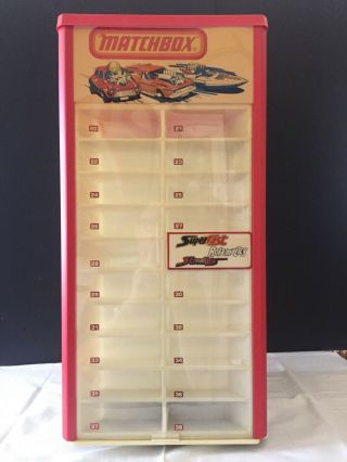 Vintage Matchbox Rotating Store Display Case with Box 3