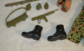 Vintage 1966 Ideal Captain Action SGT Fury Mask and Accessories 2