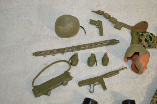 Vintage 1966 Ideal Captain Action SGT Fury Mask and Accessories 3