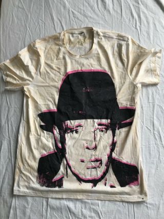 Vintage Screen Print Andy Warhol 60 - 70s Joseph Beuys T - Shirt