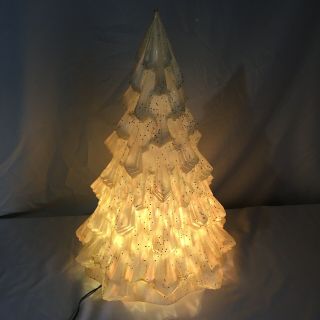 Vintage Signature Econolite 1964 Twinkle Twee Lighted Celluloid Christmas Tree