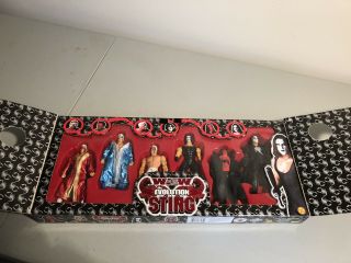 2000 WCW Toy Biz The Evolution of Sting 6 Action Figures Set Vintage 3