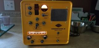 Vintage Gonset Civil Defense Communicator Iii 6m Transciever Very Good Cond.