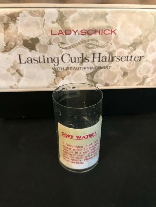 Vintage Lady Schick Lasting Curls Hairsetter Model 79LC,  Box Manuals Conditioner 7