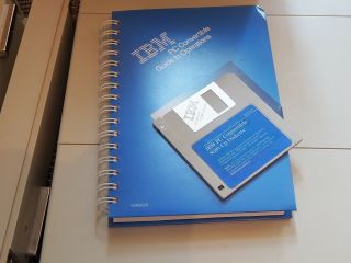 IBM vintage Laptop PC Convertible (Model 5140),  Power Supply,  Disks,  Powers on 6