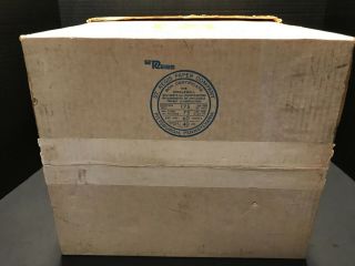 Vintage Howard Johnsons Chef Boy Dog Sugar Ice Cream Cones Box w Lid 6
