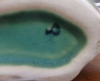 Vintage Weller Pottery Iris Ceramic Step Vase 7 ½ inches; 6