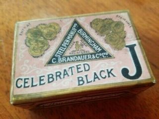 Vintage C.  Brandauer & Co.  Ltd.  Celebrated Black J Dip Pen