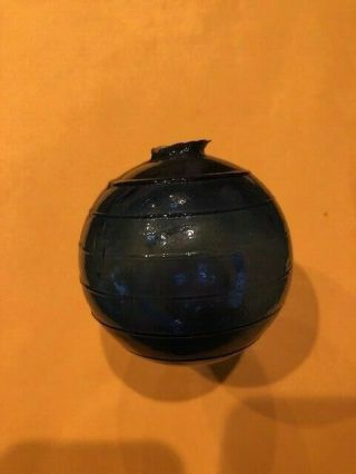 Rare Cobalt Blue Multi - Ring Target Ball