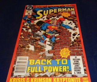 Superman 50 2nd Print Newsstand Edition - Rare - Historic Engagement Issue