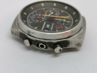 Vintage Orfina Porsche Design H3 Case And Movement Lemania 5100 - PARTS / REPAIR 3