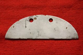 German Bunker Item - Empty Dog Tag Kurland Battlefield 1945 Ww2