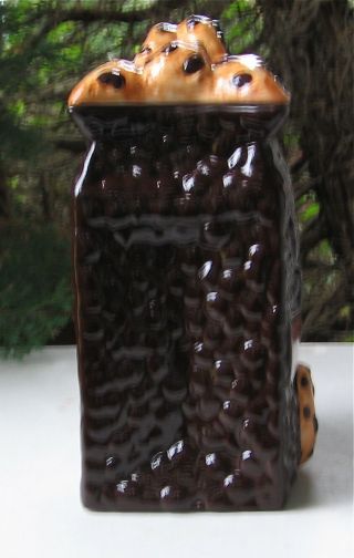 VINTAGE 1991 PRESIDENT ' S CHOICE THE DECANDENT CHOCOLATE CHIP COOKIE JAR 4