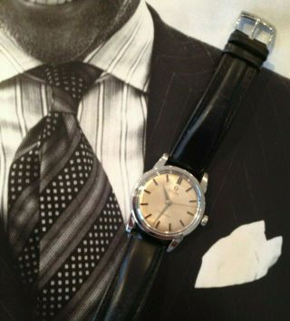 C.  1956 Vintage Omega Seamaster Cal.  500 Automatic Stainless Steel Men 