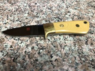 Vintage Al Mar Knife 5004 - With Sheath U.  S.  A.  Seki - Japan