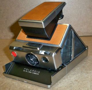 Vintage Polaroid Sx - 70 Folding Land Camera Model 1 With Instructions /