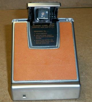 Vintage POLAROID SX - 70 Folding Land Camera Model 1 with Instructions / 4