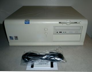 Vintage Dell Optiplex Gx1 Pc Windows 98 Se 2x Isa 4x Pci Pii 400mhz/40gb/256mb