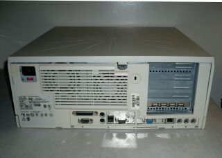 Vintage Dell Optiplex GX1 PC Windows 98 SE 2x ISA 4x PCI PII 400MHz/40GB/256MB 2