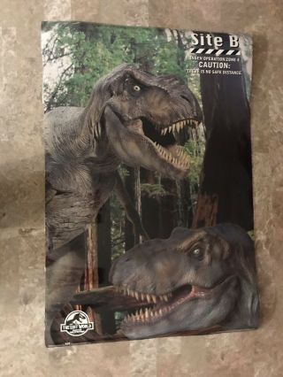 Vintage 1997 The Lost World Jurassic Park Dinosaur Poster