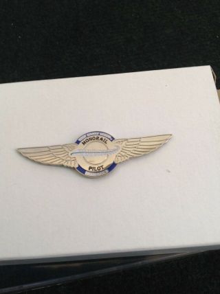 Walt Disney World Vintage Monorail Pilot Wings Cast Member Costume Disney Pin