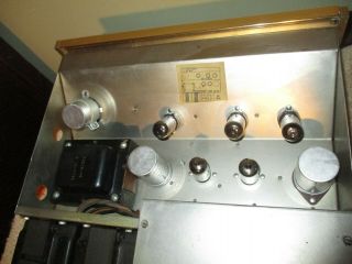 SHERWOOD S - 5500 S5500 5500 INTEGRATED TUBE AMPLIFIER VINTAGE EXC.  7591 6