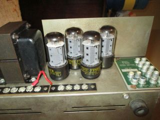 SHERWOOD S - 5500 S5500 5500 INTEGRATED TUBE AMPLIFIER VINTAGE EXC.  7591 8