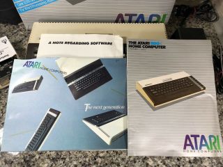 Vintage Atari 800 XL Home Computer 64K memory Great Box 5