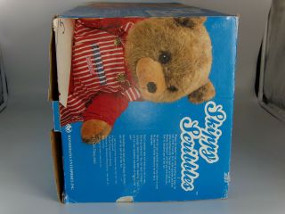 1990 SKIPPY SCRIBBLES Vintage Teddy Bear Toy WONDERRAMA Talking Drawing NRFB 7