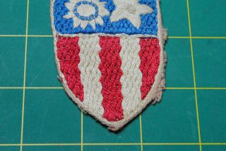 WWII WW2 U.  S.  ARMY CHINA BURMA INDIA C.  B.  I.  THEATER MADE PATCH 07 - 012 3