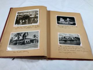 Vintage HAWAII SCRAPBOOK Real Photo Postcards Snapshots Photographs 1950s Hilo 4