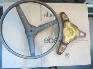 1969 Mustang Deluxe Rim Blow Steering Wheel Fastback Vintage 4