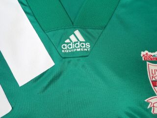 G35 1992 - 93 Liverpool Centenary Away Shirt Vintage Jersey Extra Large 4