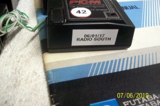 Vintage RC Futaba FP - 8SSAP Single Stick PCM Transmitter and Matching Receiver. 10