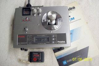 Vintage RC Futaba FP - 8SSAP Single Stick PCM Transmitter and Matching Receiver. 2