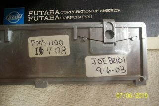 Vintage RC Futaba FP - 8SSAP Single Stick PCM Transmitter and Matching Receiver. 8