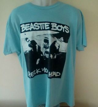 Beastie Boys Very Rare Vintage Gig T - Shirt From London 1992,  Xl Adults