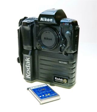 Kodak Dcs - 420c,  Vintage Digital Nikon Slr,  Hard To Find,  Ship Worldwide